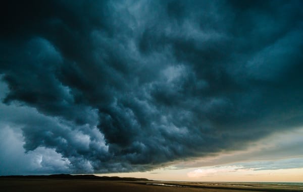 Tormenta en Playa Dorada